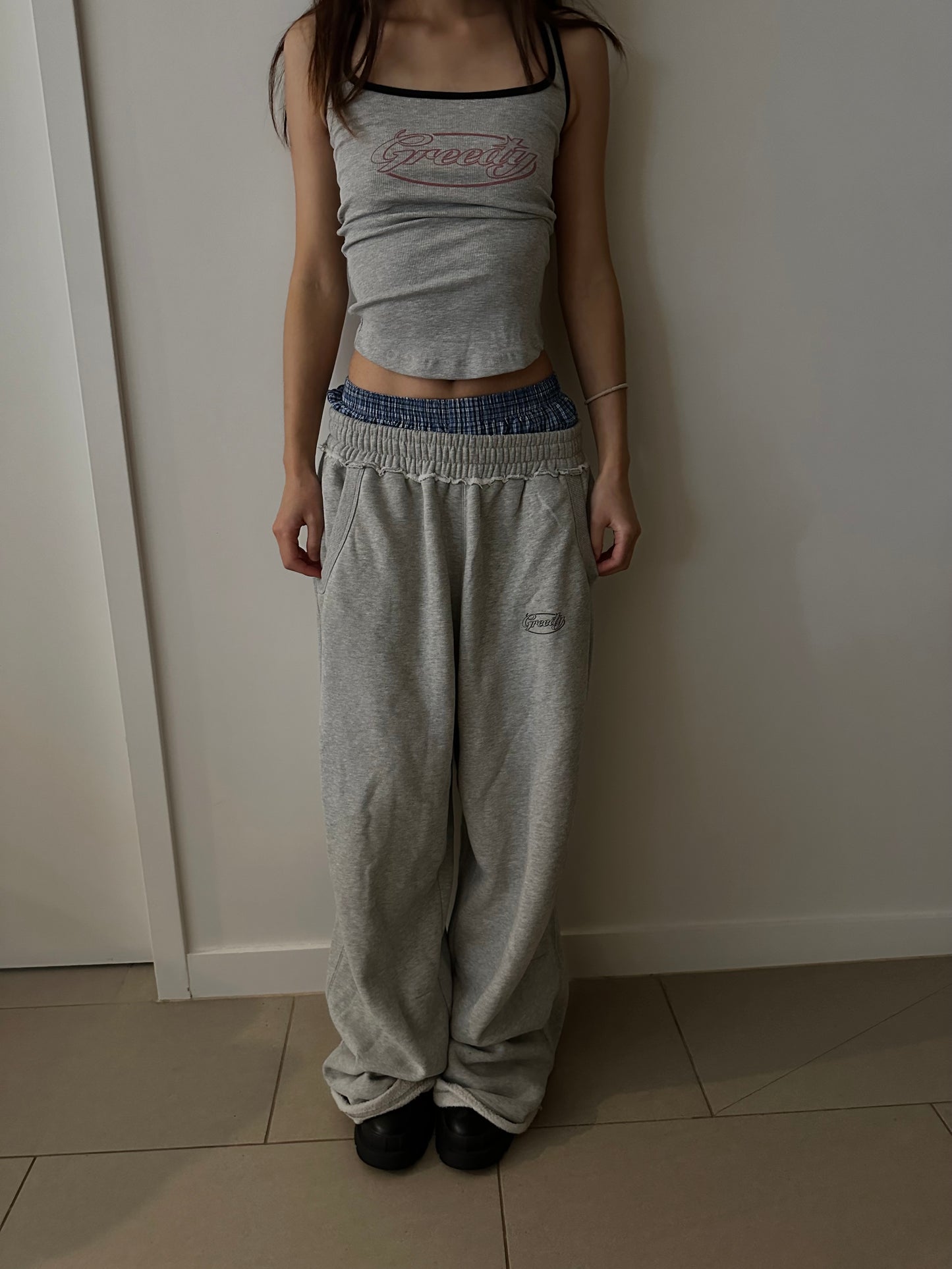 GH Grey baggy pants