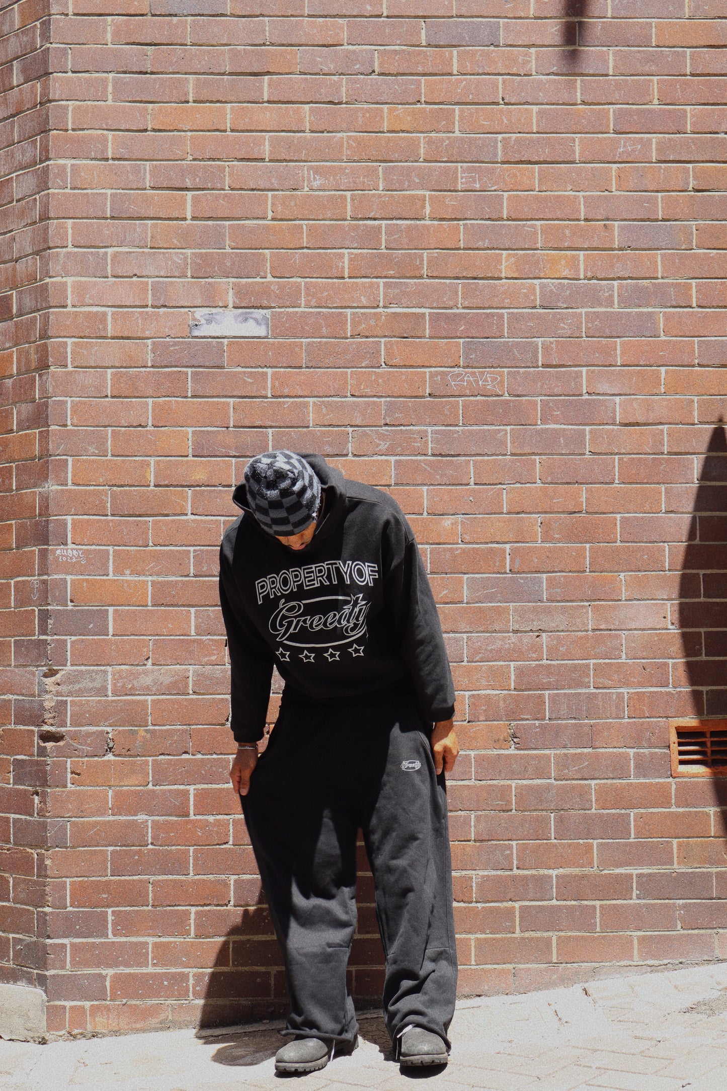 GH baggy pants Black